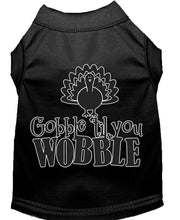 Load image into Gallery viewer, Gobble Til You Wobble Dog Shirt - Petponia
