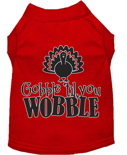 Gobble Til You Wobble Dog Shirt - Petponia