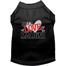 Load image into Gallery viewer, Love Machine Screen Print Pet Shirt - Petponia
