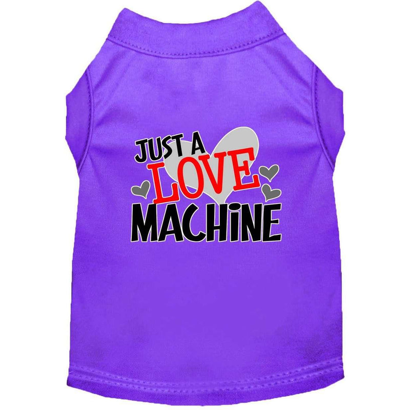 Love Machine Screen Print Pet Shirt - Petponia