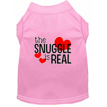 Load image into Gallery viewer, The Snuggle is Real Dog Shirt - Petponia

