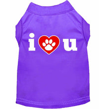 Load image into Gallery viewer, I Love You Dog Shirt - Petponia
