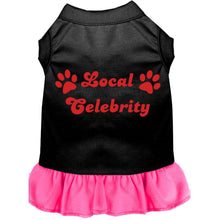 Load image into Gallery viewer, Local Celebrity Screen Print Dress - Petponia
