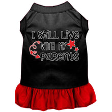 Load image into Gallery viewer, Still Live with my Parents Screen Print Dog Dress - Petponia

