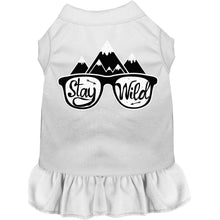 Load image into Gallery viewer, Stay Wild Screen Print Dog Dress - Petponia
