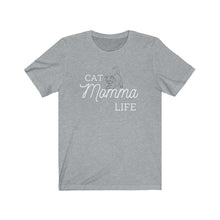 Load image into Gallery viewer, Cat Momma Life Short Sleeve Tee - Petponia
