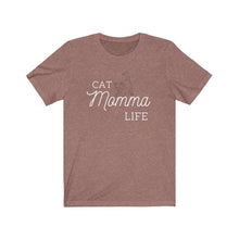 Load image into Gallery viewer, Cat Momma Life Short Sleeve Tee - Petponia
