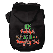 Load image into Gallery viewer, I Hope Rudolph Eats the Naughty List - Black / XS - Black / Small - Black / Medium - Black / Large - Black / XL - Black / XXL - Black / XXXL - Black / 4XL - Black / 5XL - Black / 6XL
