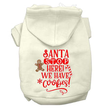 Load image into Gallery viewer, Santa Stop Here We Have Cookies - White / XS - White / Small - White / Medium - White / Large - White / XL - White / XXL - White / XXXL - White / 4XL - White / 5XL - White / 6XL
