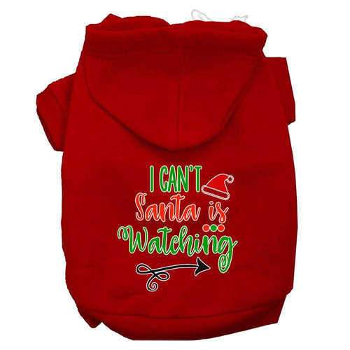 I Can't Santa is Watching - Red / XS - Red / Small - Red / Medium - Red / Large - Red / XL - Red / XXL - Red / XXXL - Red / 4XL - Red / 5XL - Red / 6XL