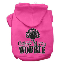 Load image into Gallery viewer, Gobble Till You Wobble Dog Hoodie - Petponia
