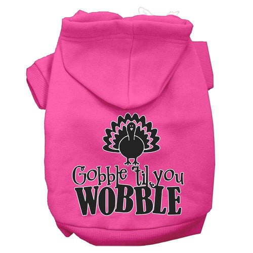 Gobble Till You Wobble Dog Hoodie - Petponia