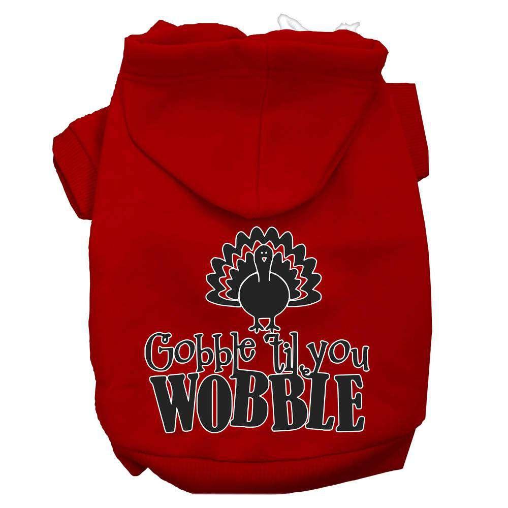 Gobble Till You Wobble Dog Hoodie - Petponia
