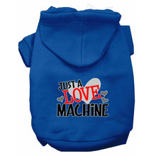 Load image into Gallery viewer, Just a Love Machine Dog Hoodie - Petponia
