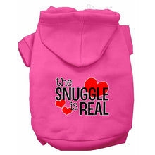 Load image into Gallery viewer, The Snuggle is Real Dog Hoodie - Petponia
