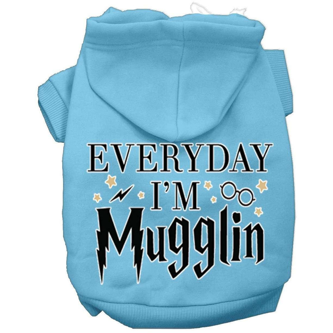 Everyday I'm Mugglin Screen Print Hoodie - Petponia