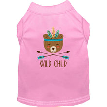 Load image into Gallery viewer, Wild Child Embroidered Dog Shirt - Petponia

