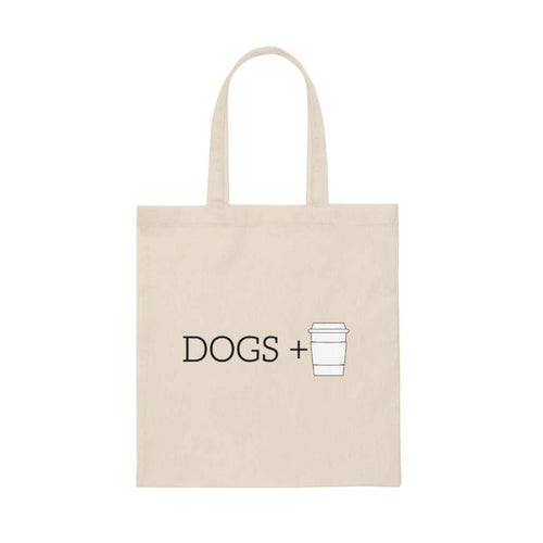 Dogs + Coffee Tote Bag - Petponia
