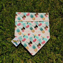 Load image into Gallery viewer, Fruitastic Tie on Dog Bandana - Petponia
