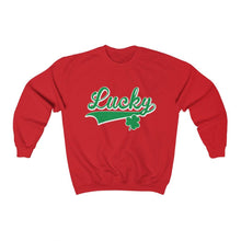 Load image into Gallery viewer, Lucky Swoosh Crewneck Sweatshirt (for humans) - Petponia
