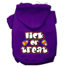 Load image into Gallery viewer, Lick Or Treat Dog Halloween Hoodie - Petponia
