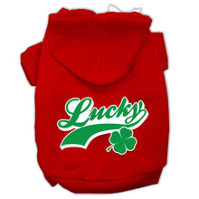 Load image into Gallery viewer, Lucky Swoosh Dog Hoodie - Petponia
