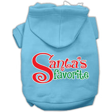 Load image into Gallery viewer, Santa&#39;s Favorite Pet Hoodie - Baby Blue / XS - Baby Blue / Small - Baby Blue / Medium - Baby Blue / Large - Baby Blue / XL - Baby Blue / XXL - Baby Blue / XXXL - Baby Blue / 4XL - Baby Blue / 5XL - Baby Blue / 6XL
