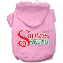 Load image into Gallery viewer, Santa&#39;s Favorite Pet Hoodie - Light Pink / XS - Light Pink / Small - Light Pink / Medium - Light Pink / Large - Light Pink / XL - Light Pink / XXL - Light Pink / XXXL - Light Pink / 4XL - Light Pink / 5XL - Light Pink / 6XL
