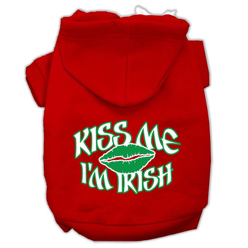 Kiss Me I'm Irish Dog Hoodie - Petponia