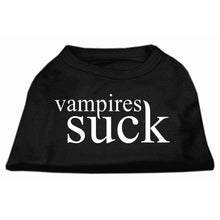 Load image into Gallery viewer, Vampires Suck Pet Shirt - XS / Black - Small / Black - Medium / Black - Large / Black - XL / Black - XXL / Black - XXXL / Black - 4XL / Black - 5XL / Black - 6XL / Black
