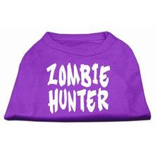 Load image into Gallery viewer, Zombie Hunter Pet Shirt - XS / Purple - Small / Purple - Medium / Purple - Large / Purple - XL / Purple - XXL / Purple - XXXL / Purple - 4XL / Purple - 5XL / Purple - 6XL / Purple
