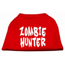Load image into Gallery viewer, Zombie Hunter Pet Shirt - XS / Red - Small / Red - Medium / Red - Large / Red - XL / Red - XXL / Red - XXXL / Red - 4XL / Red - 5XL / Red - 6XL / Red
