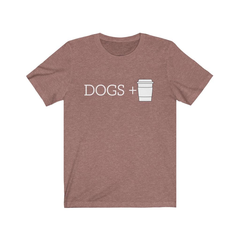 Dogs + Coffee Short Sleeve Tee - Petponia