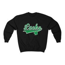 Load image into Gallery viewer, Lucky Swoosh Crewneck Sweatshirt (for humans) - Petponia

