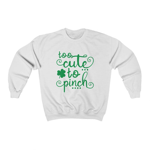 Too Cute To Pinch Crewneck Sweatshirt (for humans) - Petponia