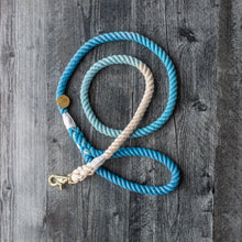 Load image into Gallery viewer, Rope Leash - Blue Ocean
