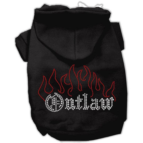 Outlaw Rhinestone Hoodies - Petponia