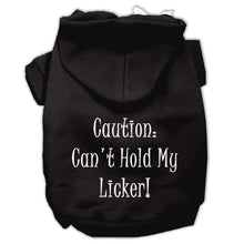 Load image into Gallery viewer, Can&#39;t Hold My Licker Screen Print Pet Hoodies - Petponia
