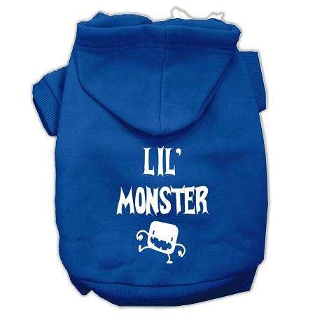 Lil Monster Screen Print Pet Hoodies - Petponia