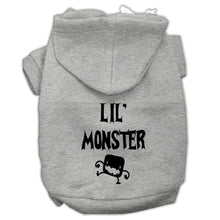 Load image into Gallery viewer, Lil Monster Screen Print Pet Hoodies - Petponia
