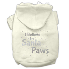 Load image into Gallery viewer, Screenprint Santa Paws Pet Hoodies - Petponia
