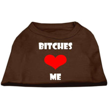 Load image into Gallery viewer, Bitches Love Me Screen Print Shirts - Petponia
