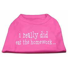 Load image into Gallery viewer, I really did eat the Homework Screen Print Shirt - Petponia
