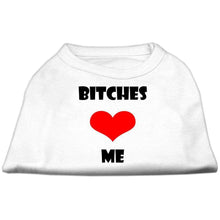 Load image into Gallery viewer, Bitches Love Me Screen Print Shirts - Petponia
