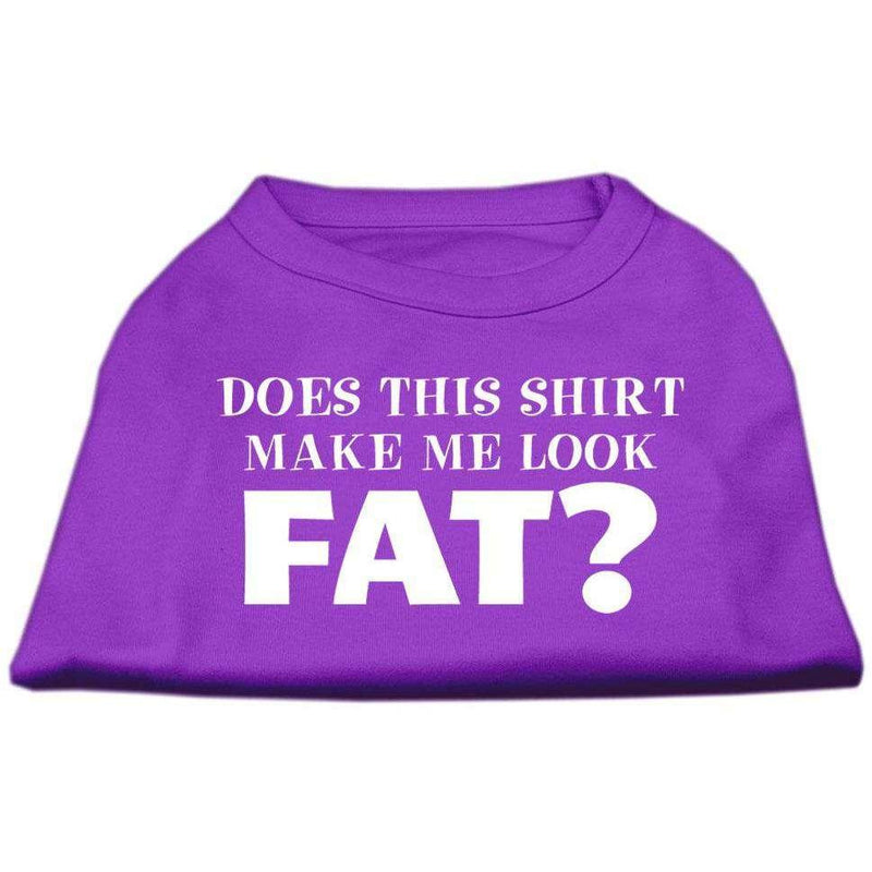 Does This Shirt Make Me Look Fat? Screen Printed Shirt - Petponia