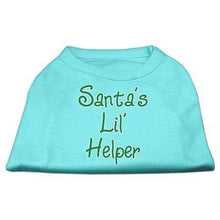 Load image into Gallery viewer, Santa&#39;s Lil&#39; Helper Screen Print Shirt - Petponia
