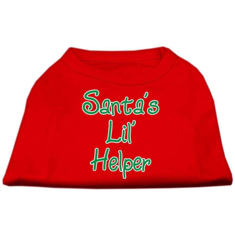 Santa's Lil' Helper Screen Print Shirt - Petponia